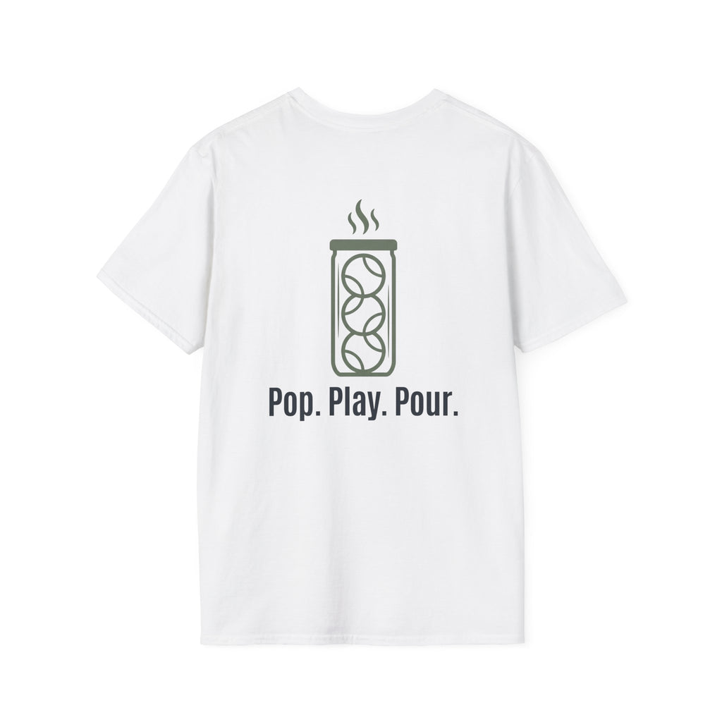 Pop. Play. Pour. Back T-Shirt