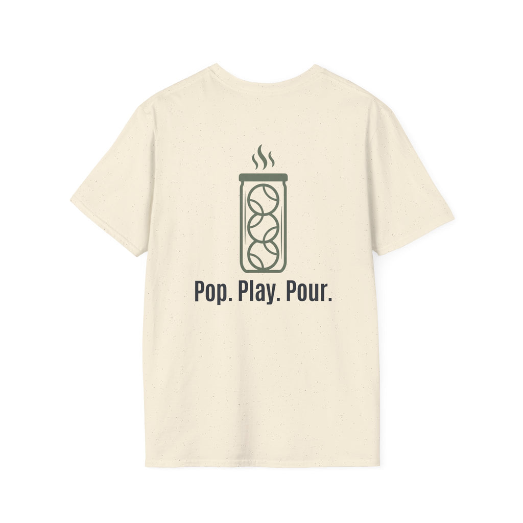 Pop. Play. Pour. Back T-Shirt