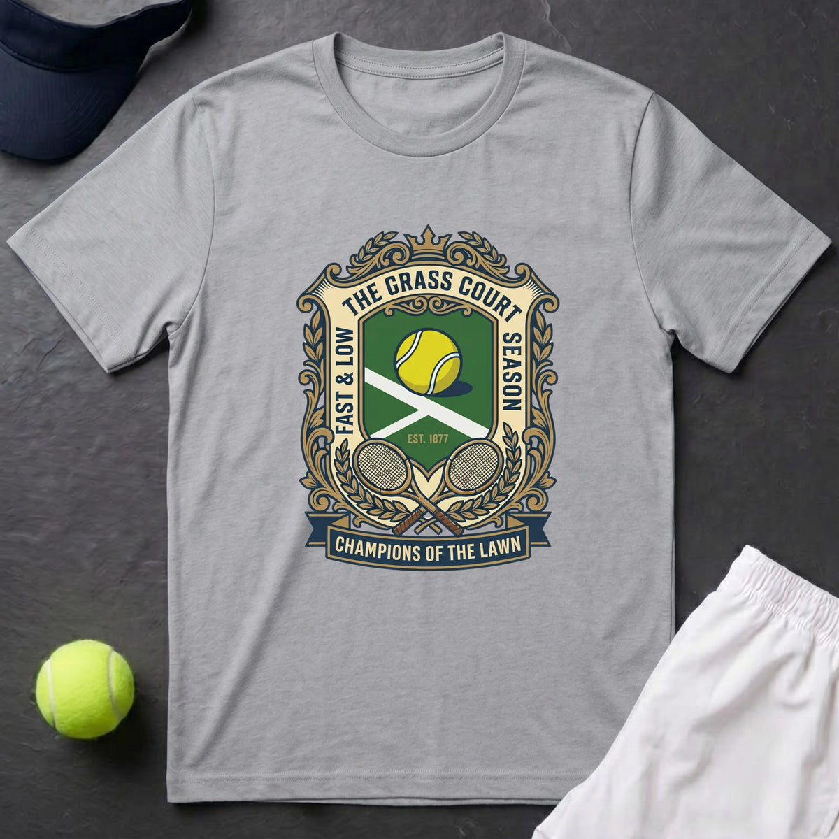 Solid Athletic Grey